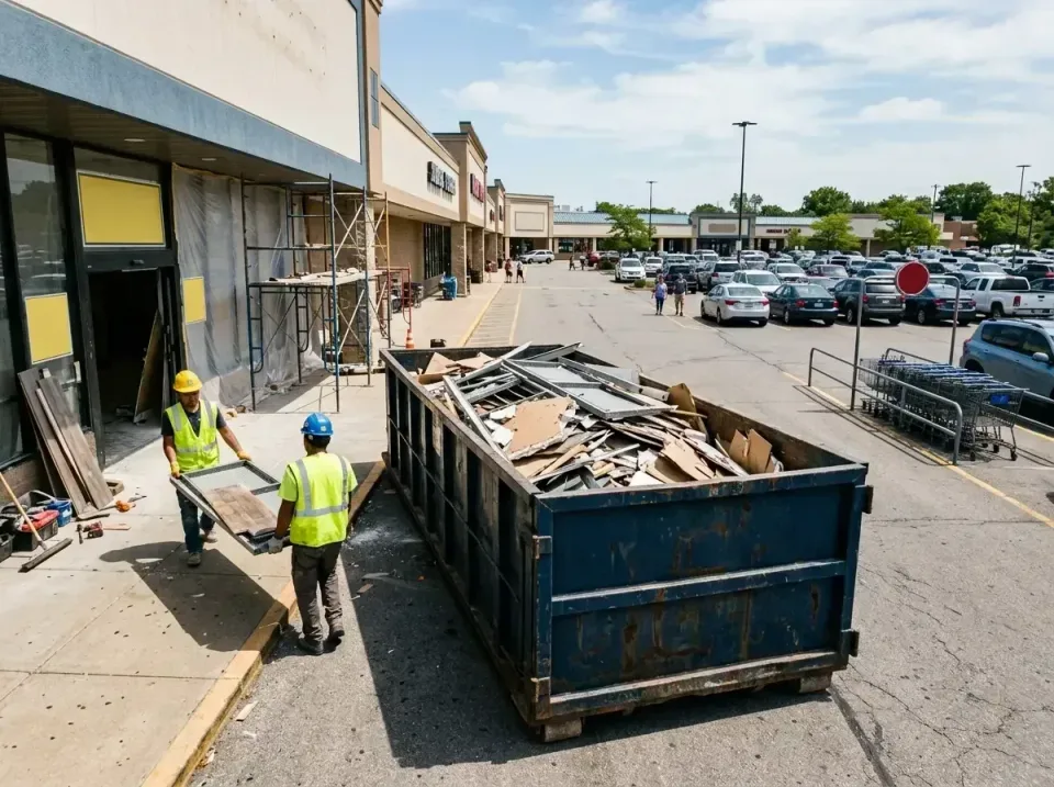 retail-store-renovation-debris-003 — frequently asked questions, Roll-off Dumpster Rentals in South Boston, VA